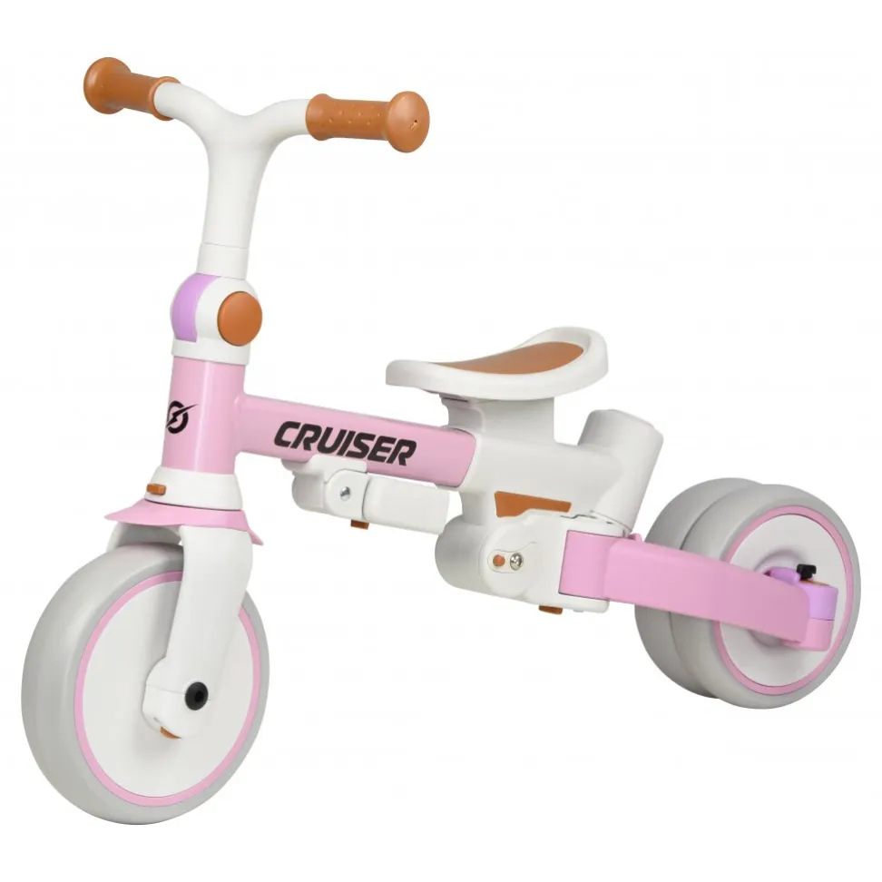 Детский велосипед-трансформер Cruzzer Trike 5s pink