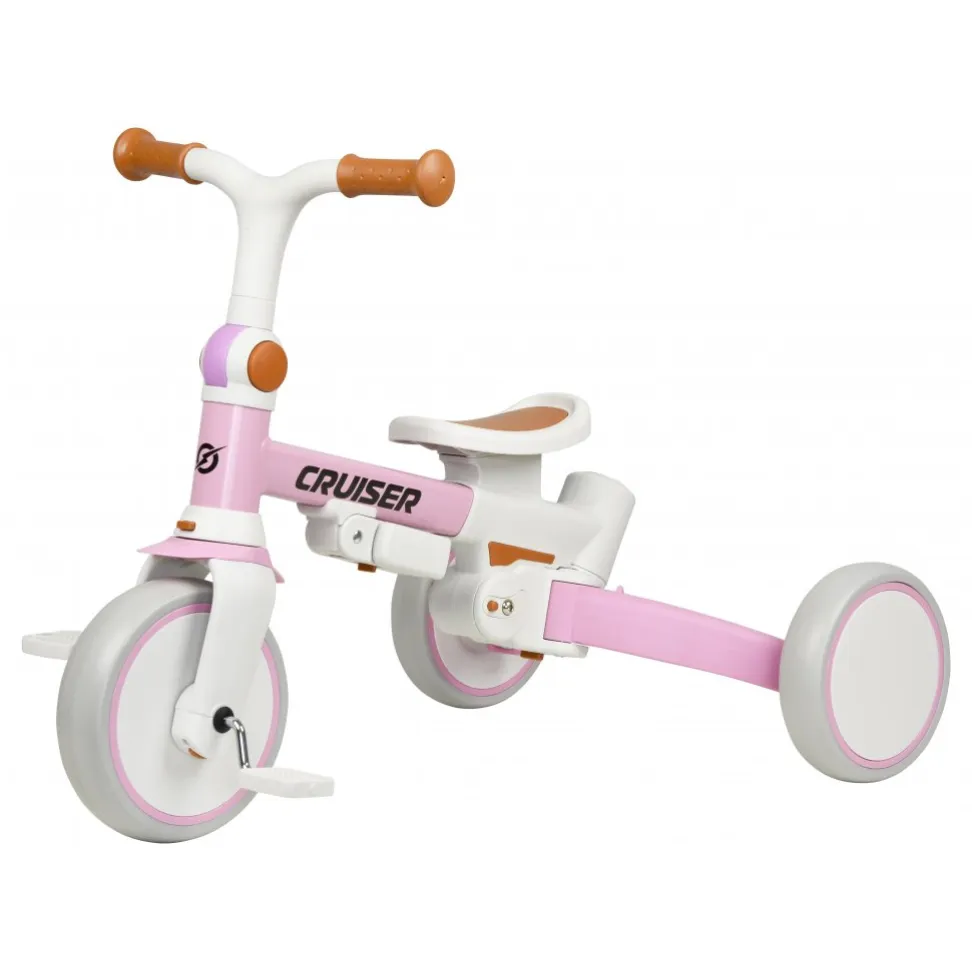 Детский велосипед-трансформер Cruzzer Trike 5s pink