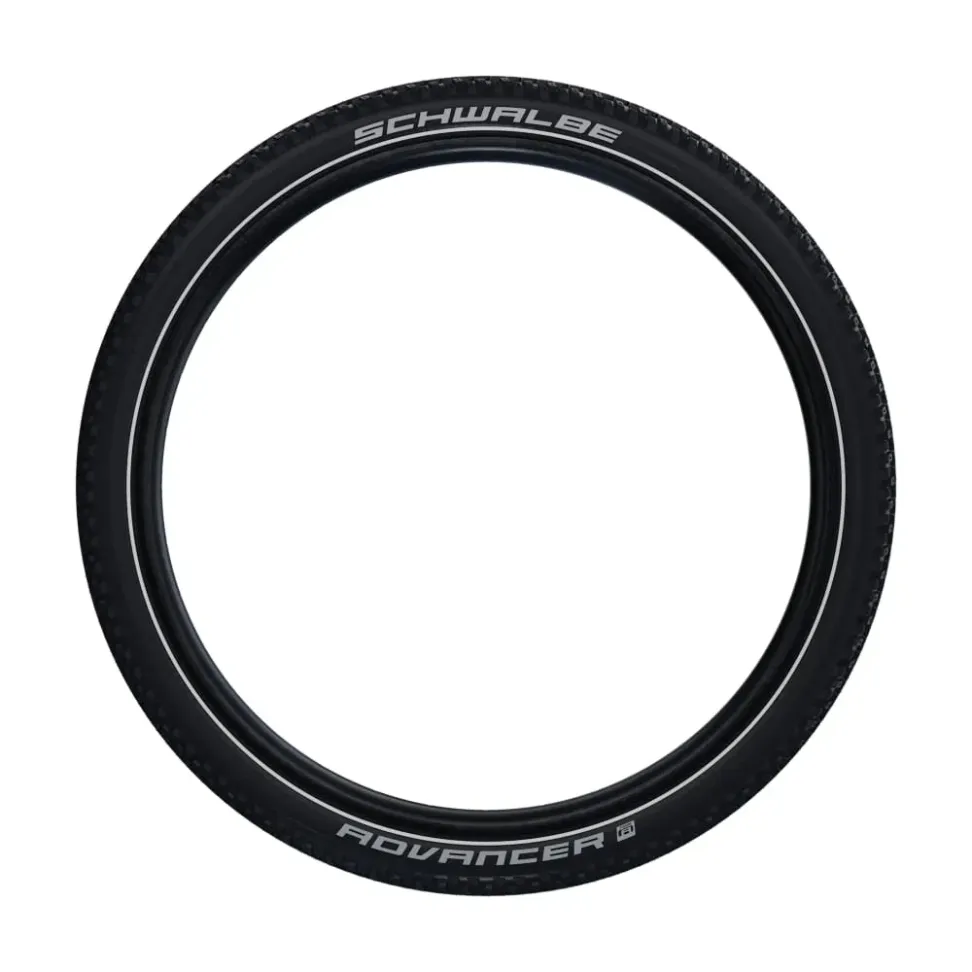 Покришка 27.5x2.35 (60-584) SCHWALBE ADVANCER HYBRID PunctureGuard B/B-SK+RT HS636 GREEN 50EPI