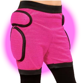 Дитячі захисні шорти Sport Gear Pink