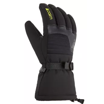 Cairn перчатки Olympus full black-lemon 8