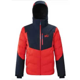 УТЕПЛЕНАЯ КУРТКА-ПУХОВИК ЗИМНЯЯ MILLET ROBSON PEAK JKT FIRE/ORION BLUE