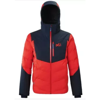 УТЕПЛЕНАЯ КУРТКА-ПУХОВИК ЗИМНЯЯ MILLET ROBSON PEAK JKT FIRE/ORION BLUE