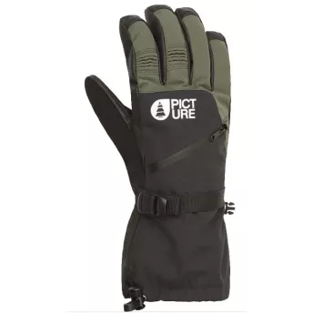 Picture Organic перчатки Kincaid GT112A lychen green-dark blue 9