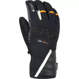 Cairn перчатки Summit black-neon orange 10