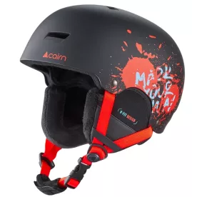 Cairn шлем Darwin Jr black-fire paint 55-56