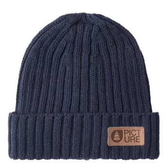 Мужская шапка вязаная зимняя Picture Organic Ship dark blue