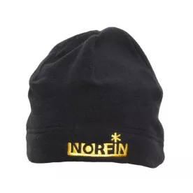 Шапка флисовая мужская классическая Norfin Fleece Black