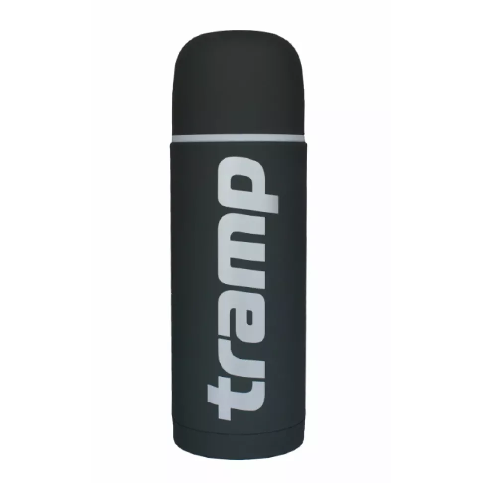 Термос Tramp Soft Touch 1.0 л серый