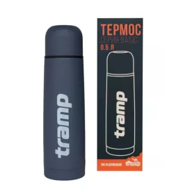 Термос Tramp Basic серый 0,5л