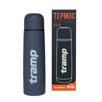 Термос Tramp Basic серый 0,5л