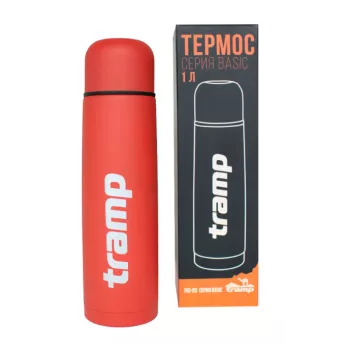 Термос Tramp Basic красный 1л