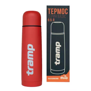 Термос Tramp Basic красный 0,5л