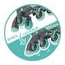 Ролики дитячі розсувні GLOBBER Turquoise