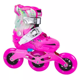 Детские ролики Flying Eagle S6 Speed Pink