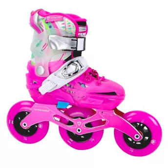 Дитячі ролики Flying Eagle S6 Speed Pink