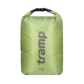 Гермомешок Tramp Nylon TPU Ripstop 15 л UTRA-122 Оливковый