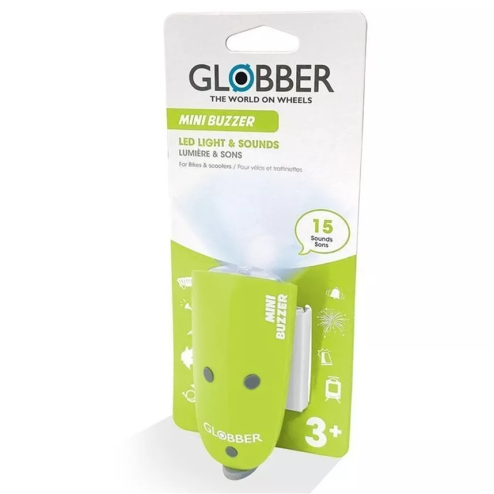 Гудок-фонарик Globber Mini Buzzer зеленый