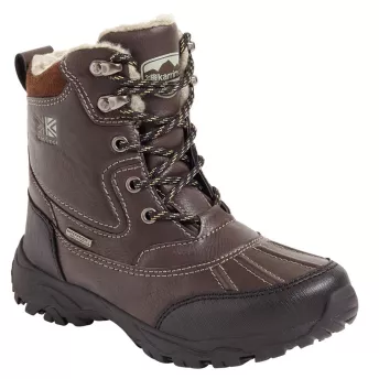 Мужские Зимние ботинки Karrimor Snow Casual 3 Weathertite Brown