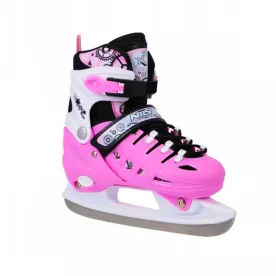 Детские ледовые коньки Nils Active Pink