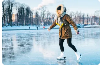 Как выбрать коньки для начинающих: размеры, жёсткость, материалы