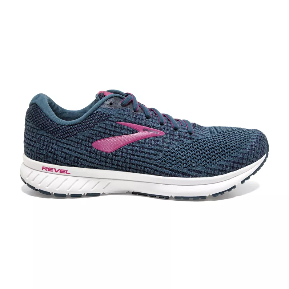 Кросівки прогулянкові жіночі Brooks Revel 3 Navy Rose