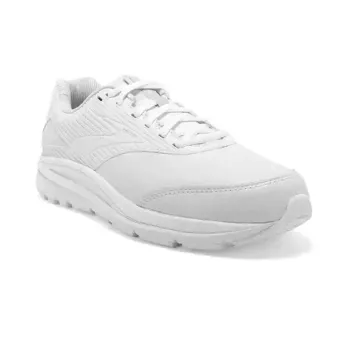 Кроссовки кожанные женские  Brooks Addiction Walker 2 white