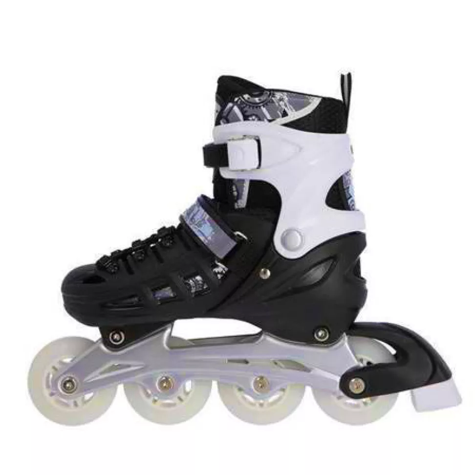 Детские раздвижные ролики Nils Active Black 2024