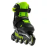 Детские ролики Rollerblade Microblade Black/Green 2024