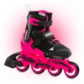 Роликові ковзани Rollerblade Microblade G Neon-Pink 2023