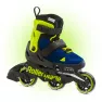 Ролики детские Rollerblade Microblade 3WD Blue/Lime 2023