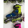 Ролики детские Rollerblade Microblade 3WD Blue/Lime 2023