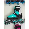 Ролики для ребёнка Rollerblade Microblade 3WD Aqua/White 2023