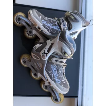 Б/У Дитячі ролики  Rollerblade Spitfire для дівчинки сірий