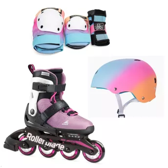 Дитячі ролики Rollerblade Microblade G 2021 3в1