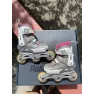 Б/У Детские ролики Rollerblade Spitfire для девочки серо-розовый