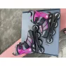Б/У Детские ролики Rollerblade Spitfire для девочки чорно-розовые-серые
