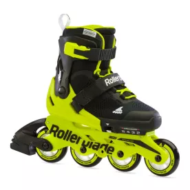 Роликовые коньки Rollerblade Microblade Neon-Yellow 2023