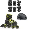 Ролики Rollerblade Thunder с комплектом защиты 3в1