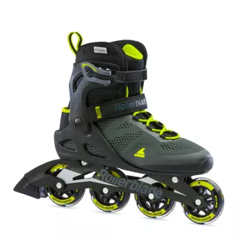 Ролики Rollerblade Macroblade 80 Nero/Lime