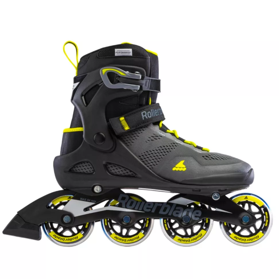 Ролики Rollerblade Macroblade 80 Nero/Lime