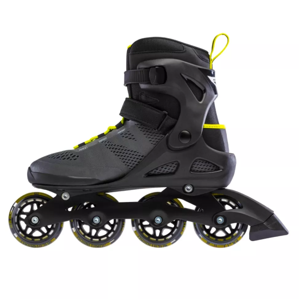 Ролики Rollerblade Macroblade 80 Nero/Lime