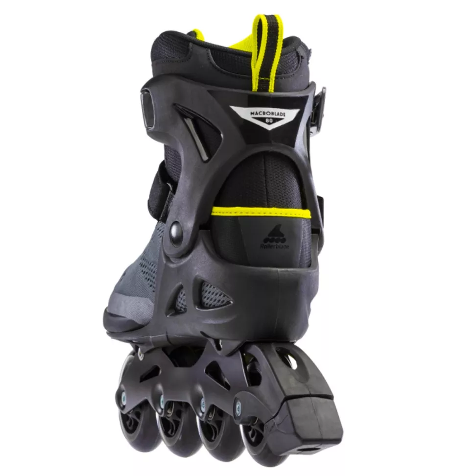 Ролики Rollerblade Macroblade 80 Nero/Lime
