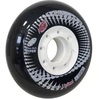 Колеса HYPER CONCRETE +G LTD GREEN (4шт) 76мм Черный