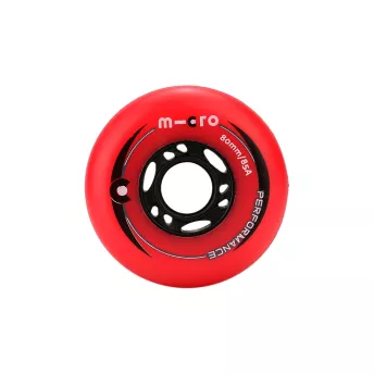 Колеса Micro Performance Red (4 шт) 76 и 80 мм Красный