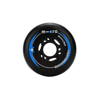 Колеса Micro Performance Black (4 шт) 76 та 80  мм Черный