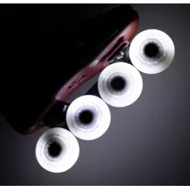 Светящиеся колеса Flying Eagle Lazerwheels four-color (1шт) Белый