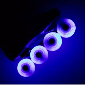 Светящиеся колеса Flying Eagle Lazerwheels four-color (1шт) Синий