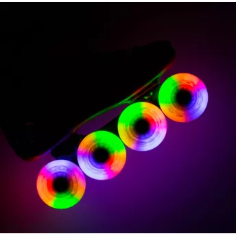 Светящиеся колеса Flying Eagle Lazerwheels four-color (1шт) Мультицвет