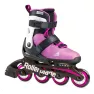 Ролики Розовые Rollerblade Microblade 2022 с комплектом защиты 2в1